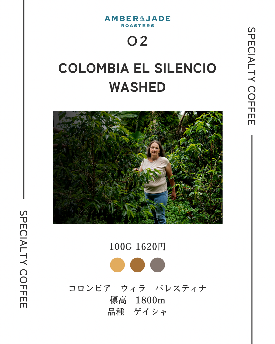 コロンビア ゲイシャのマイクロロットのご案内