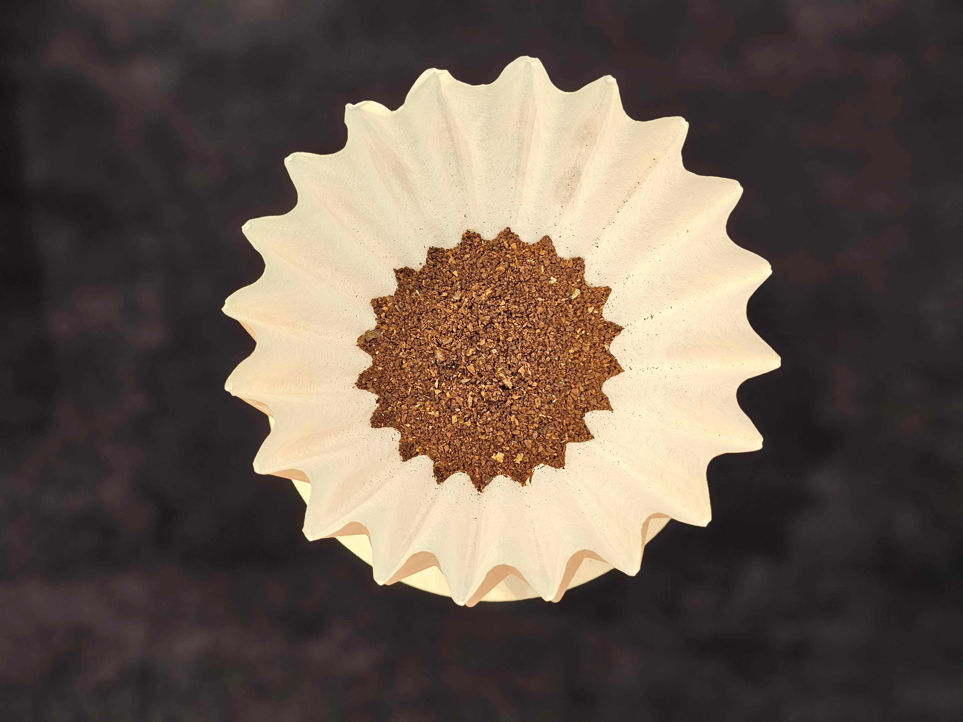 ドリッパーの形状による「お湯の注ぎ方のポイント」ウエーブフィルター編