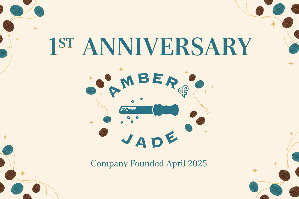 アンバー&ジェイドロースターズ株式会社 創立1周年 — ここから、すべてが始まりました