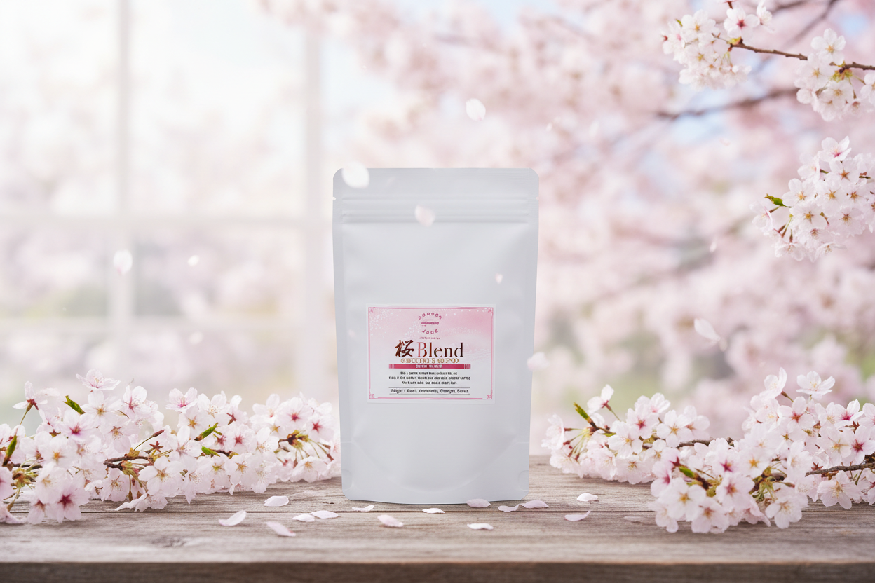 【季節限定】桜ブレンド 深煎りコーヒー豆 新発売