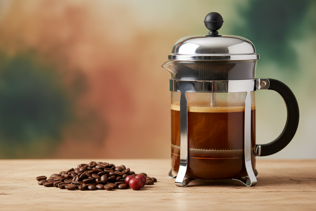 コーヒーフィルターで味わいが変わる理由 - アンバー&ジェイドロースターズがフレンチプレスを使う理由