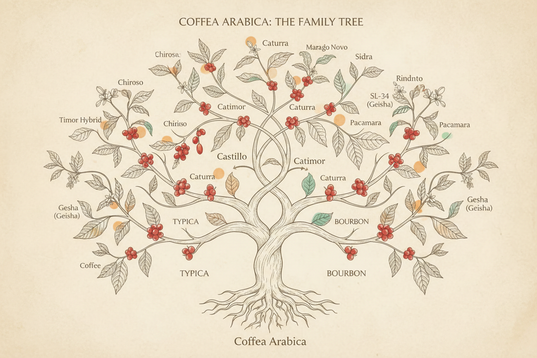コーヒー品種の世界 | World Coffee Researchのバラエティカタログから学ぶ