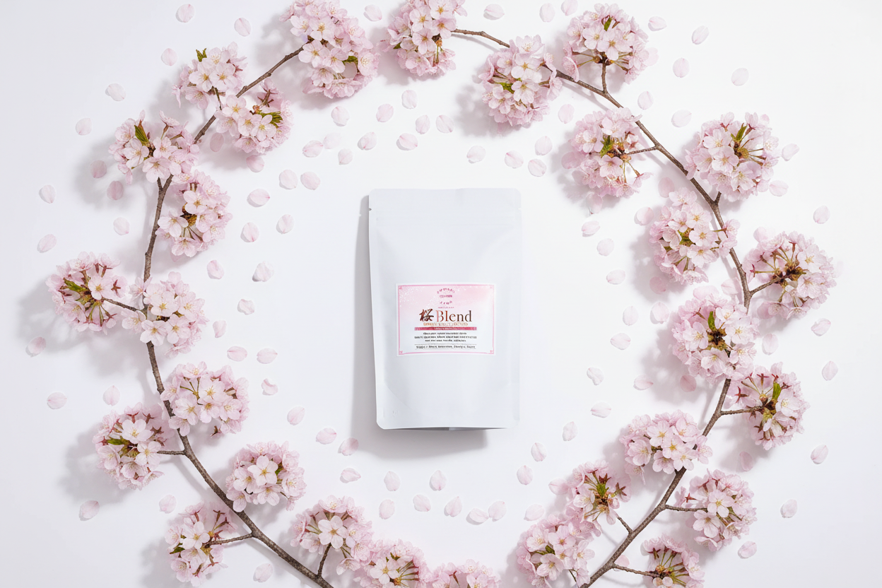 桜ブレンド フラットレイ