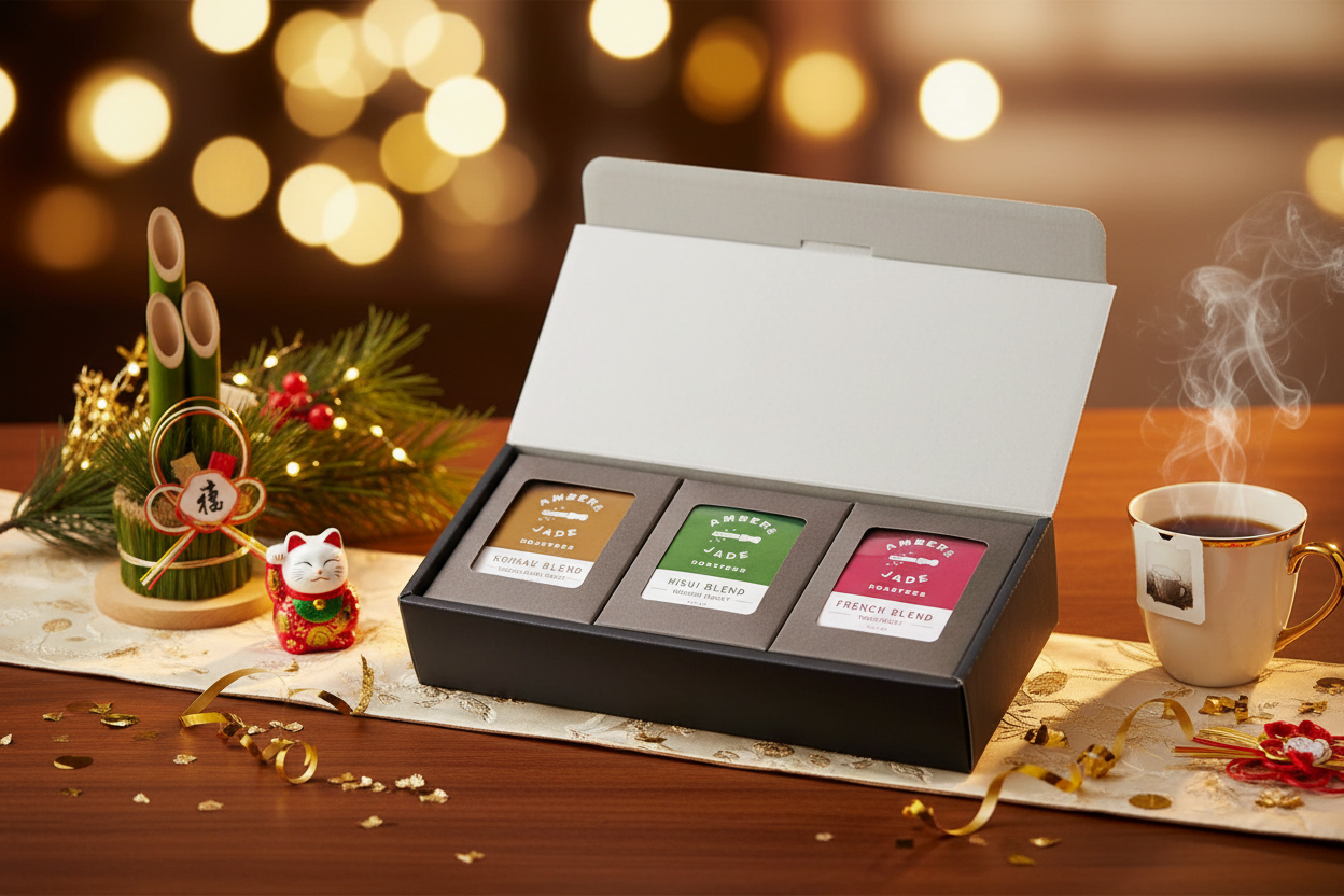 AMBER & JADE ドリップバッグギフトセット 年末年始イメージ