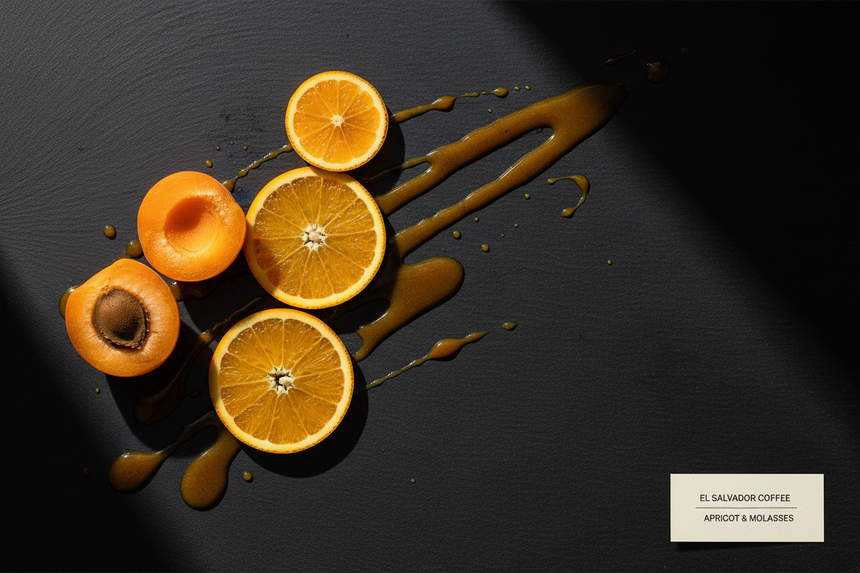 El Salvador San Jose - Apricot Orange Molasses