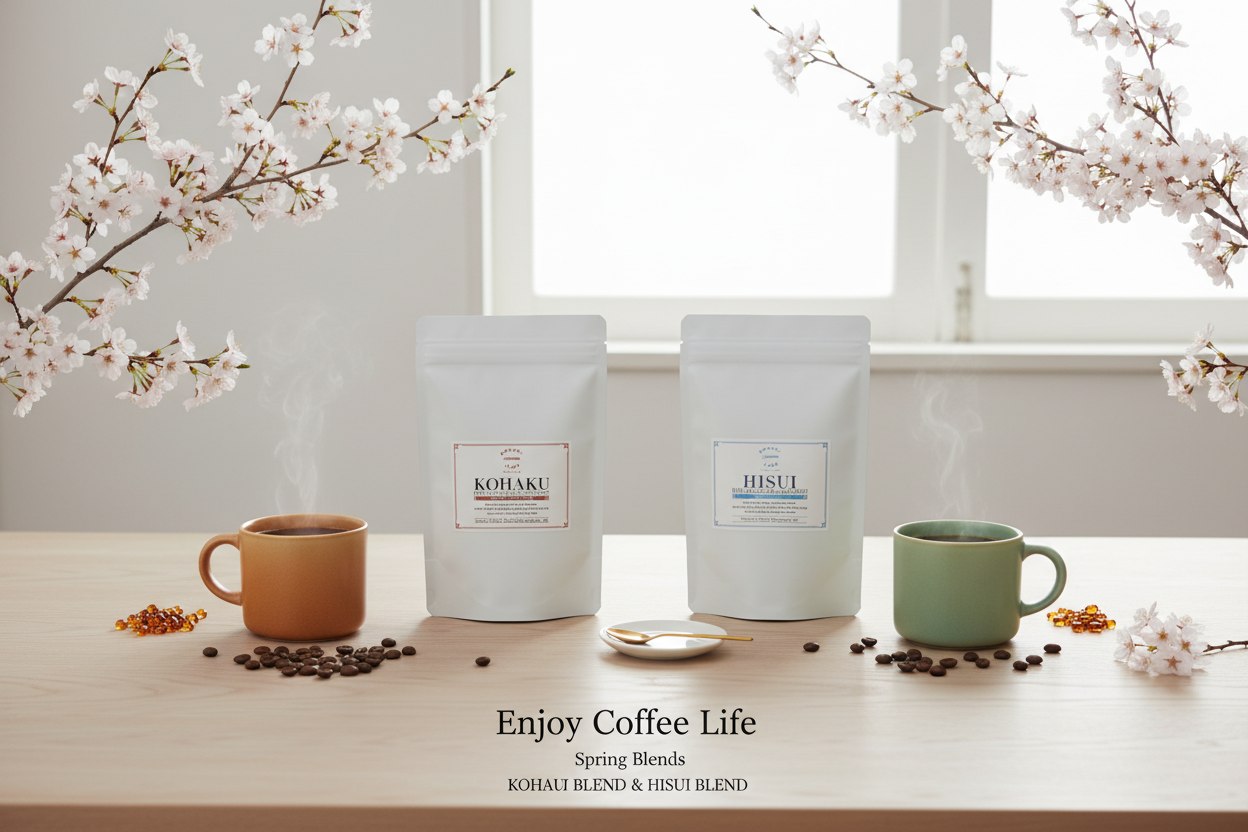 Enjoy Coffee Life - KOHAKU & HISUI